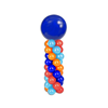 Ballonpilaar met topballon (4kleuren)
